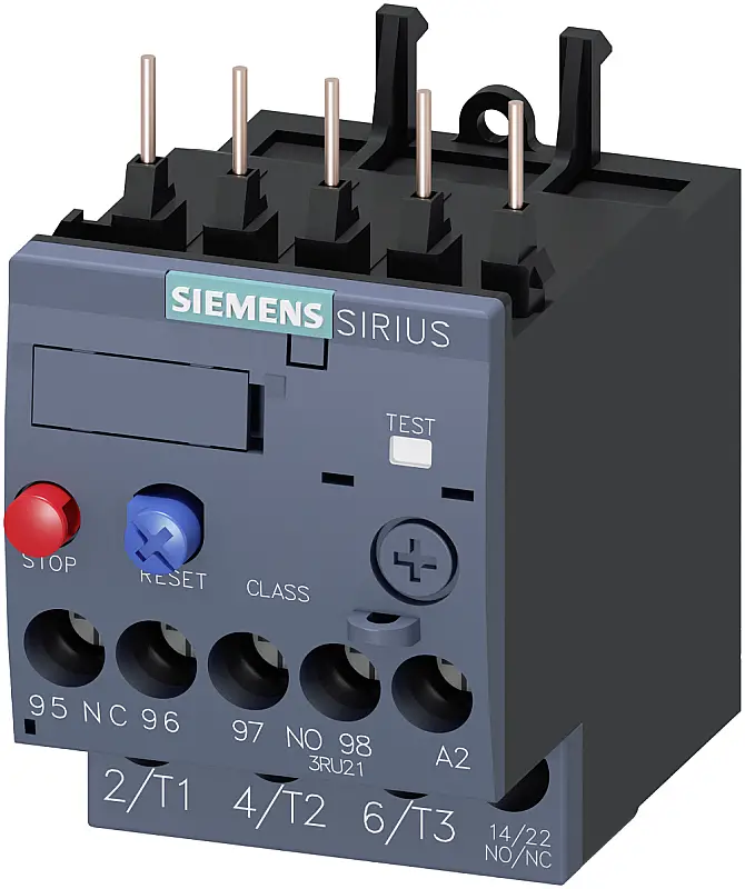Siemens 2.2-3.2 Sirius Termik Röle Boy:S00 3RU2116-1DB0 - 1
