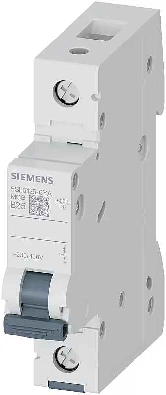 Siemens 25A B Tipi Klasik Otomatik Sigorta 5SL6125-6YA - 1