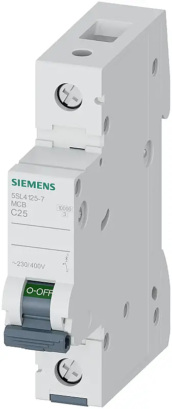 Siemens 25A C Tipi 1Faz Otomatik Sigorta 5SL4125-7 - 1
