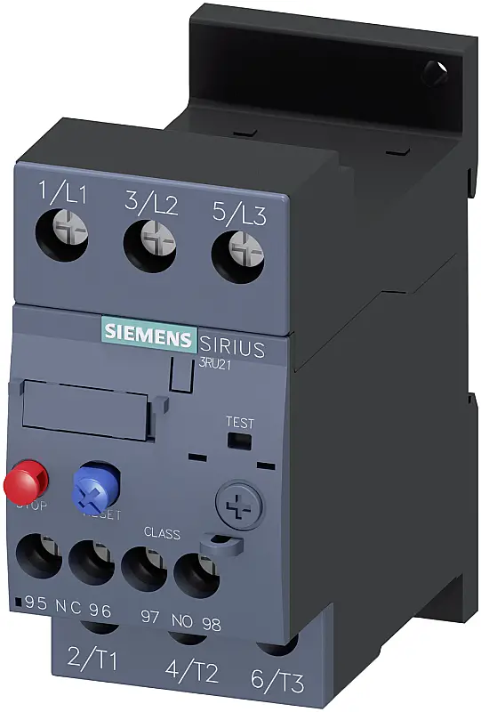 Siemens 34-40A Boy:S0 1NO 1NC Sirius Termik Röle 3RU2126-4FB1 - 1