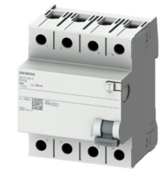Siemens 4X63A 300mA A Tip Kaçak Akım Koruma Rölesi - 5SV5646-6 - SIEMENS