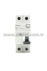 Siemens 40A 30MA 2 Faz Kaçak Akım Rolesi 5SV5314-6 - 2
