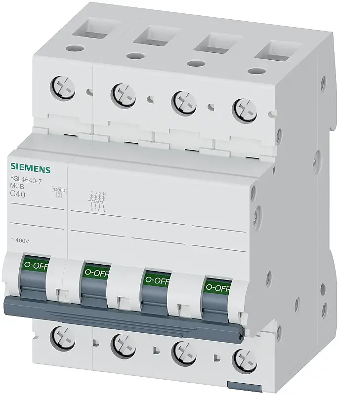 Siemens 40A C Tipi 3Faz Otomatik Sigorta 5SL4640-7 - 1