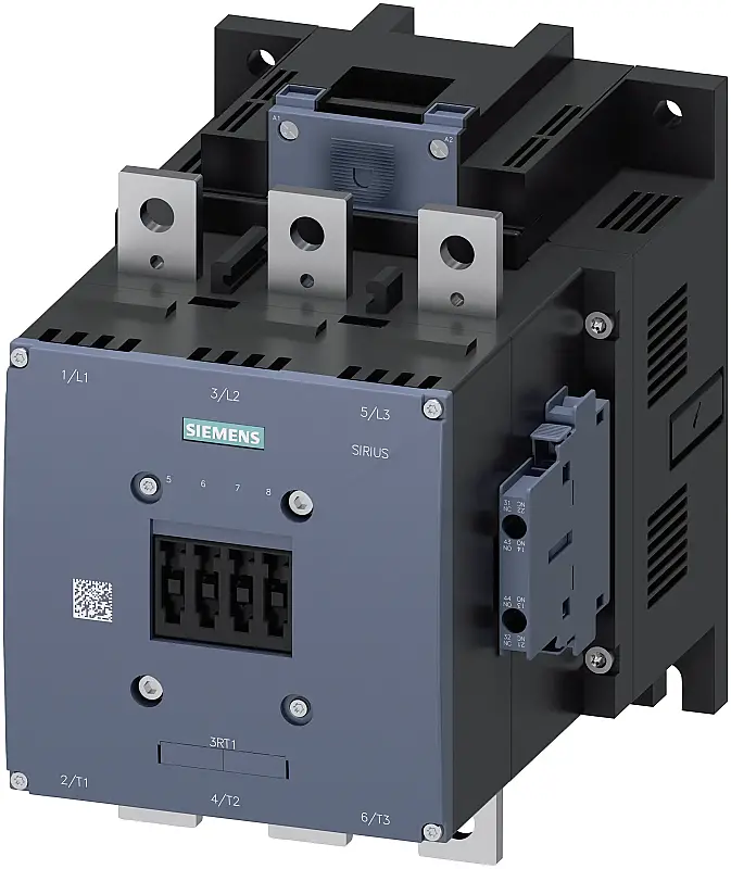 Siemens 500A AC/DC 230V 250 KW 3Faz Sirius Kontaktör 3RT1076-6AP36 - 1