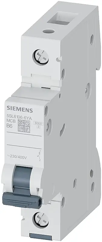 Siemens 6A B Tipi Klasik Otomatik Sigorta 5SL6106-6YA - 1