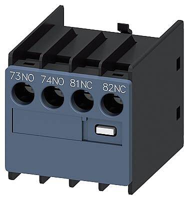 Siemens Boy S0 1NO ve S00 Yardımcı Kontaktör Bloğu 3RH2911-1LA11 - 1