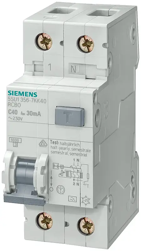 Siemens Kaçak Akım Koruma Rölesi N Otomat 5SU1653-1KK40 - 1